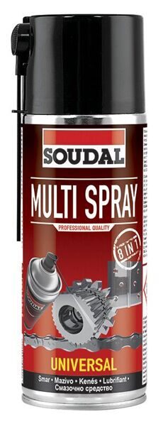 Смазка многофункциональная аэрозольная Multi Spray 400мл