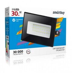 Прожектор светодиодный SMARTBUY SBL-FLLight-30-65K, 30W, 6500K, IP65, холодный свет