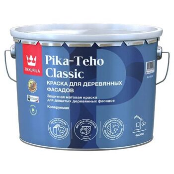 Краска для домов Tikkurila/Tikkivala Pika-Teho Classic основа С (9 л)