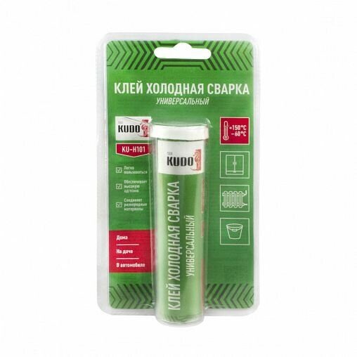 Клей холодная сварка универсальный Kudo KU-H101, 60 г