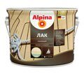 Alpina / Альпина Лак палубный алкидно уретанновый отталкивающий УФ-лучи шелковисто-матовый 2,5 л